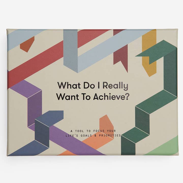 What Do I Really Want To Achieve? Goal Setting Cards for wholesale by The School of Life USA