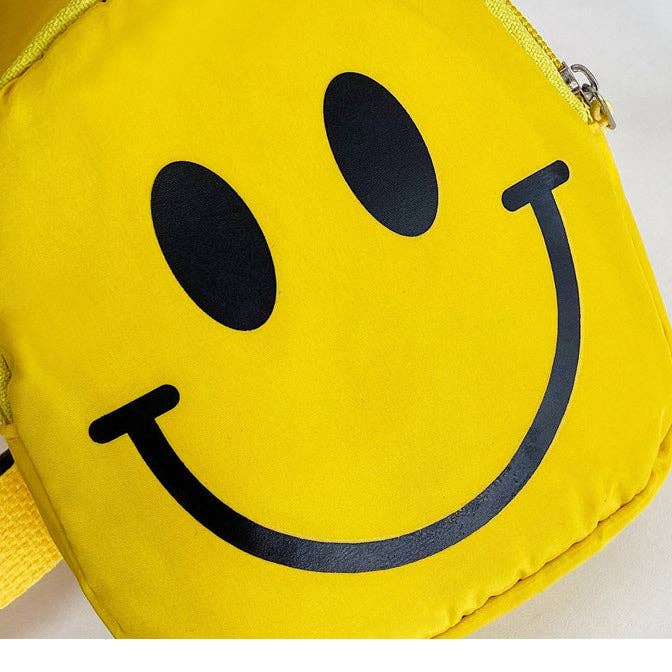 WEST AUSSIE SUPPLIES - Wholesale Crossbody bag – kids - Bacio - Children's Smiley Face Crossbody Bag8