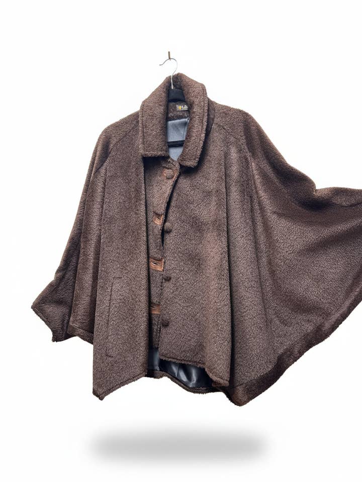 Lanart Alpaca – Großhandel Mantel - Damen – NYC Wing-Mantel2