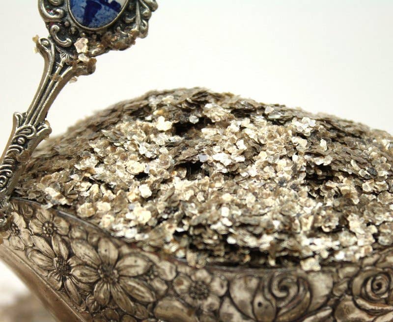 Meyer Imports – Großhandel Bastelzubehör – Antike Bronzeflocken - Natürlicher Glimmer5