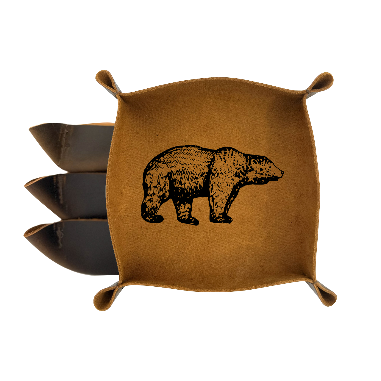 Zootility - Wholesale Decorative Tray - Leather Catch-All2