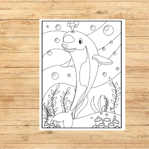 Trends by K & A – wholesale Colouring and activity book – kids and baby – Axolotl and Ocean Friends Coloring and Activity Book5