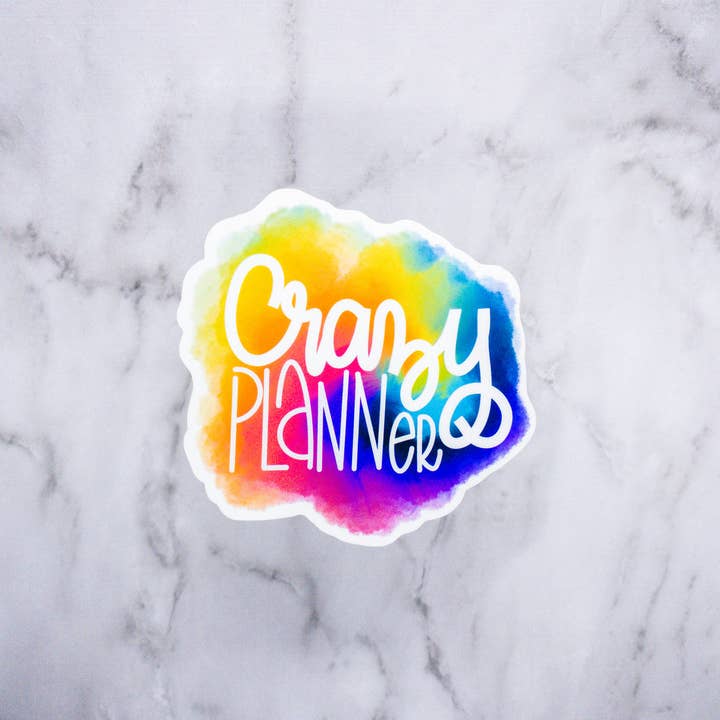 Crazy Planner Humor Sticker for engroshandel hos MaMarie & Co.