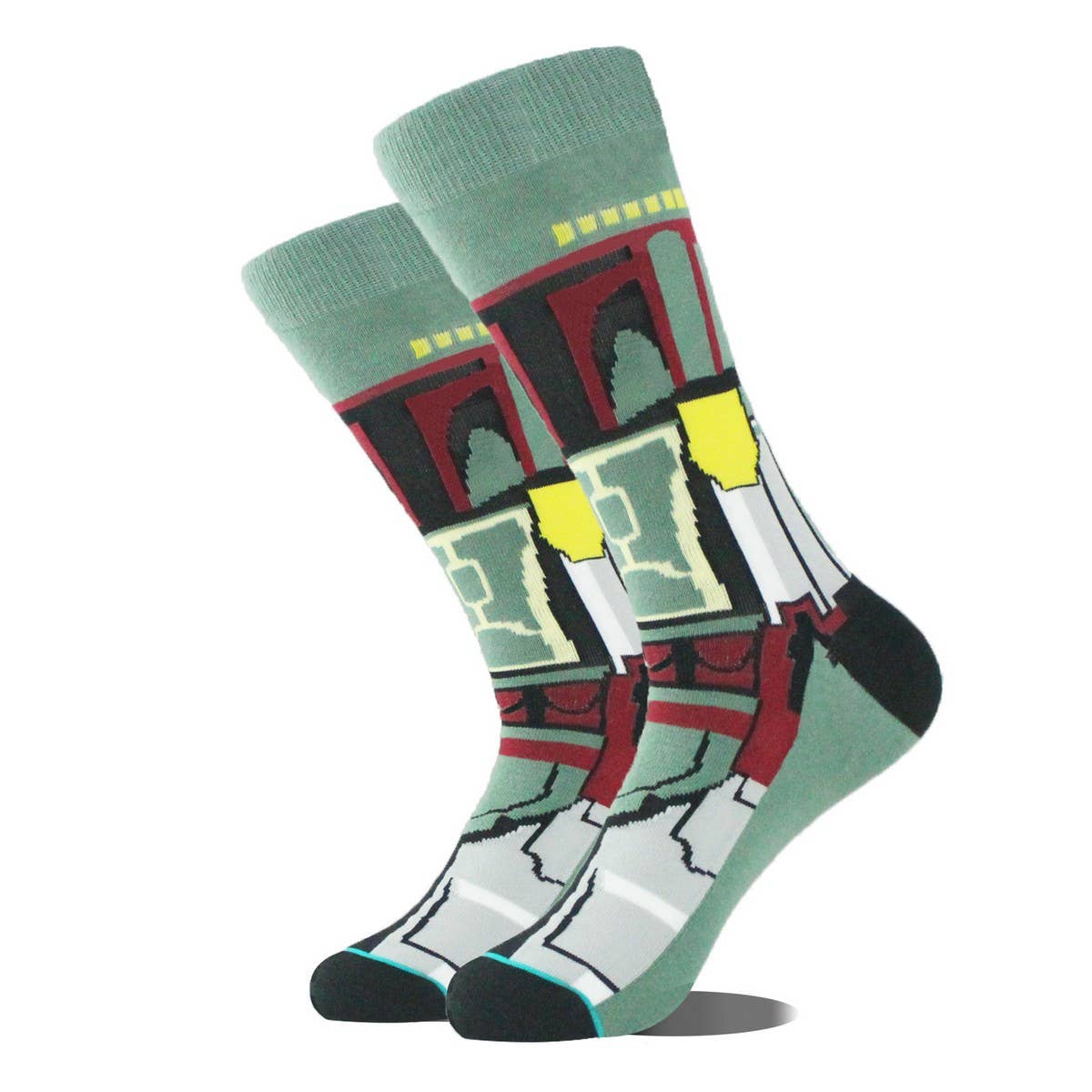 ACCITY - Wholesale Socks - Unisex - CARTOON STAR WARS SERIES CASUAL CREW SOCKS_CWAH11136