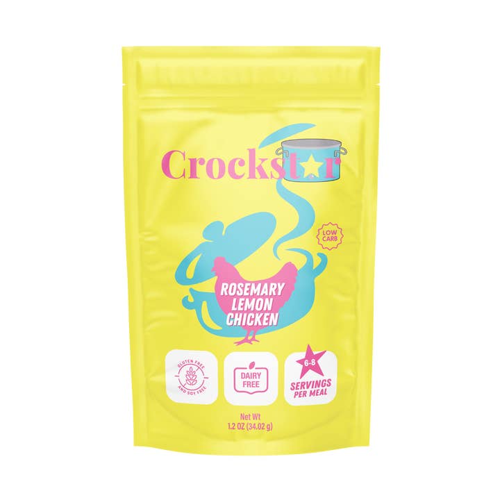 Rosemary Lemon Chicken for wholesale by Crockstar Dinner Club