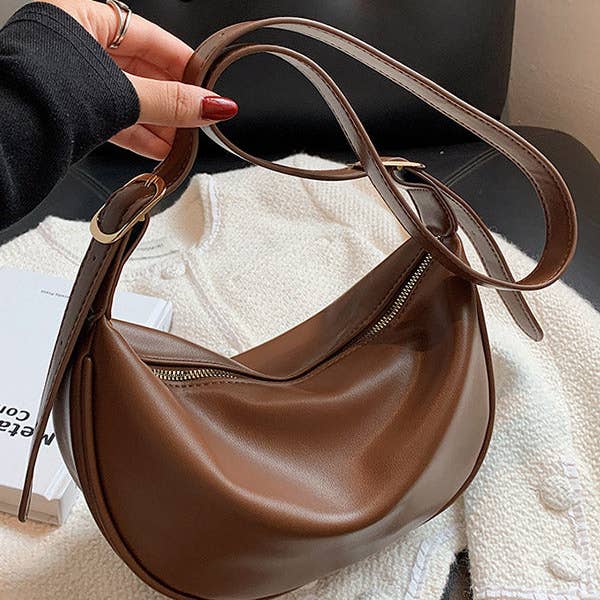 VividLux – bolsa tiracolo - Mulher por atacado – Bolsas de tiracolo com fecho geométrico geométrico de cor sólida com fecho7