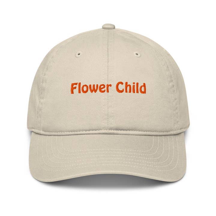 Restored By Nature Company - Wholesale Baseball Cap - Unisex - Organic Dad Hat - Flower Child47