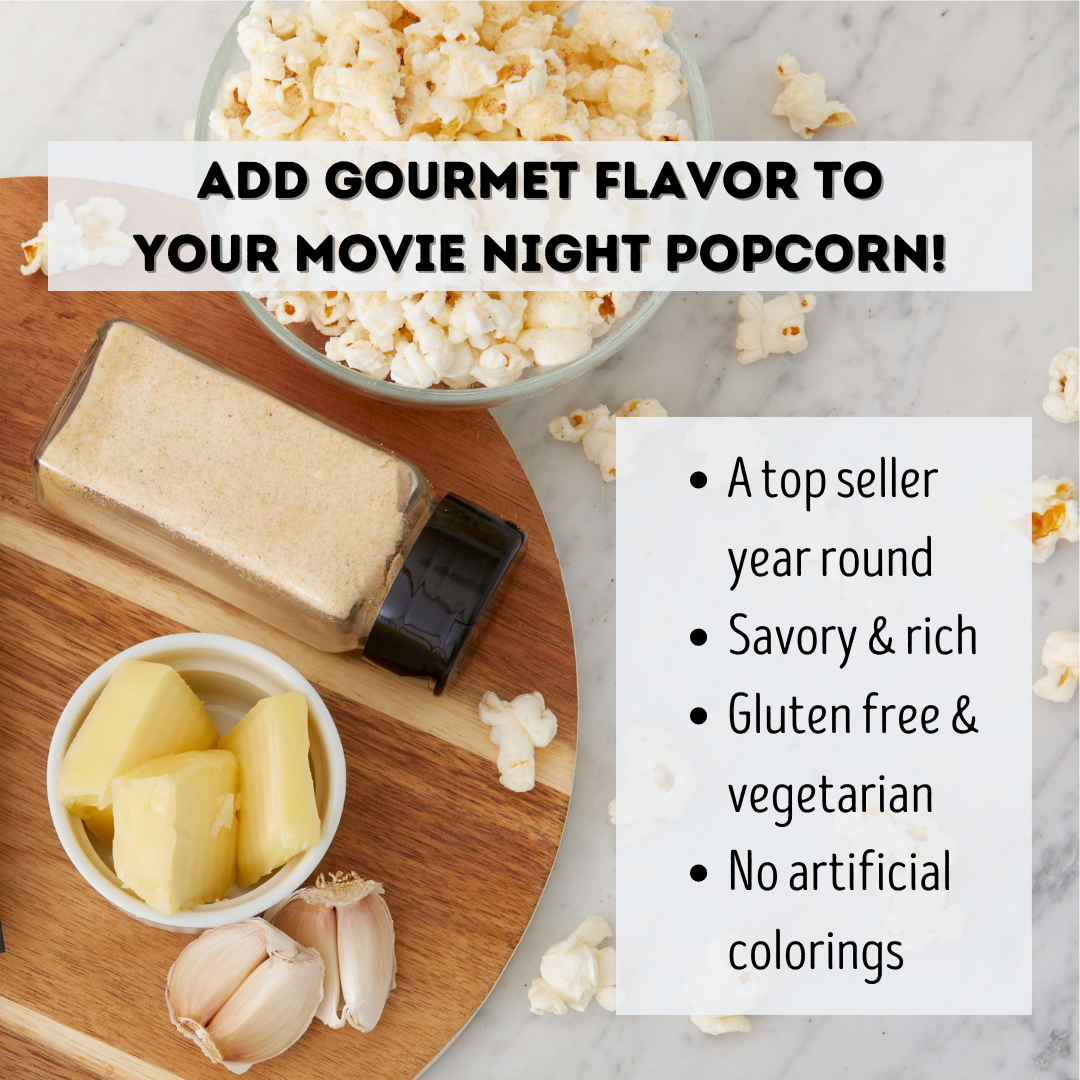 Dell Cove Spices & More Co. - Wholesale Dried Spice Mix - Buttery Garlic Popcorn Seasoning - Savory Spice Blend 5