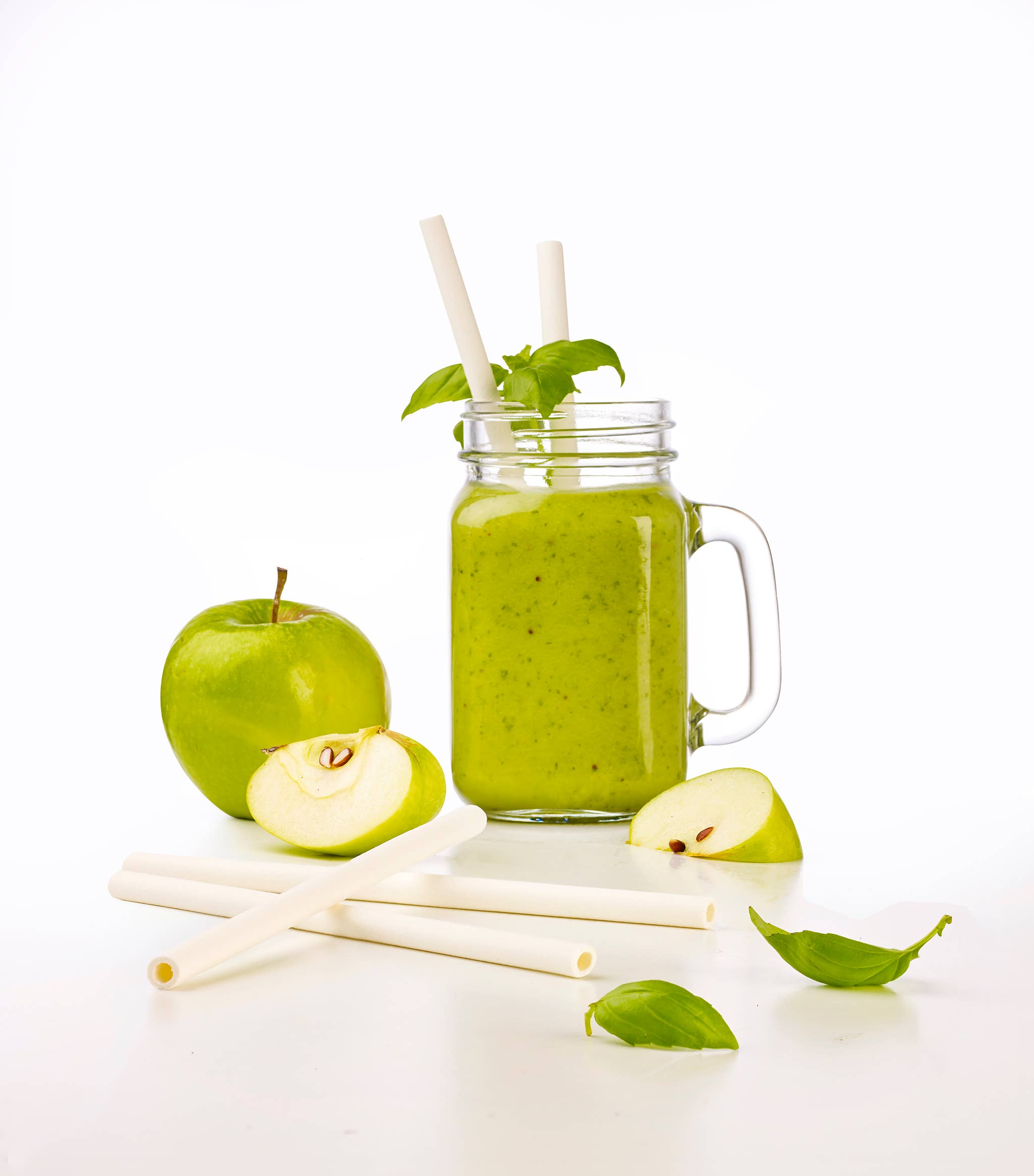 SORBOS Edible Straws – Palhinha por atacado – Palhinhas Comestíveis SORBOS Sabor Maçã - Caixa de 2001