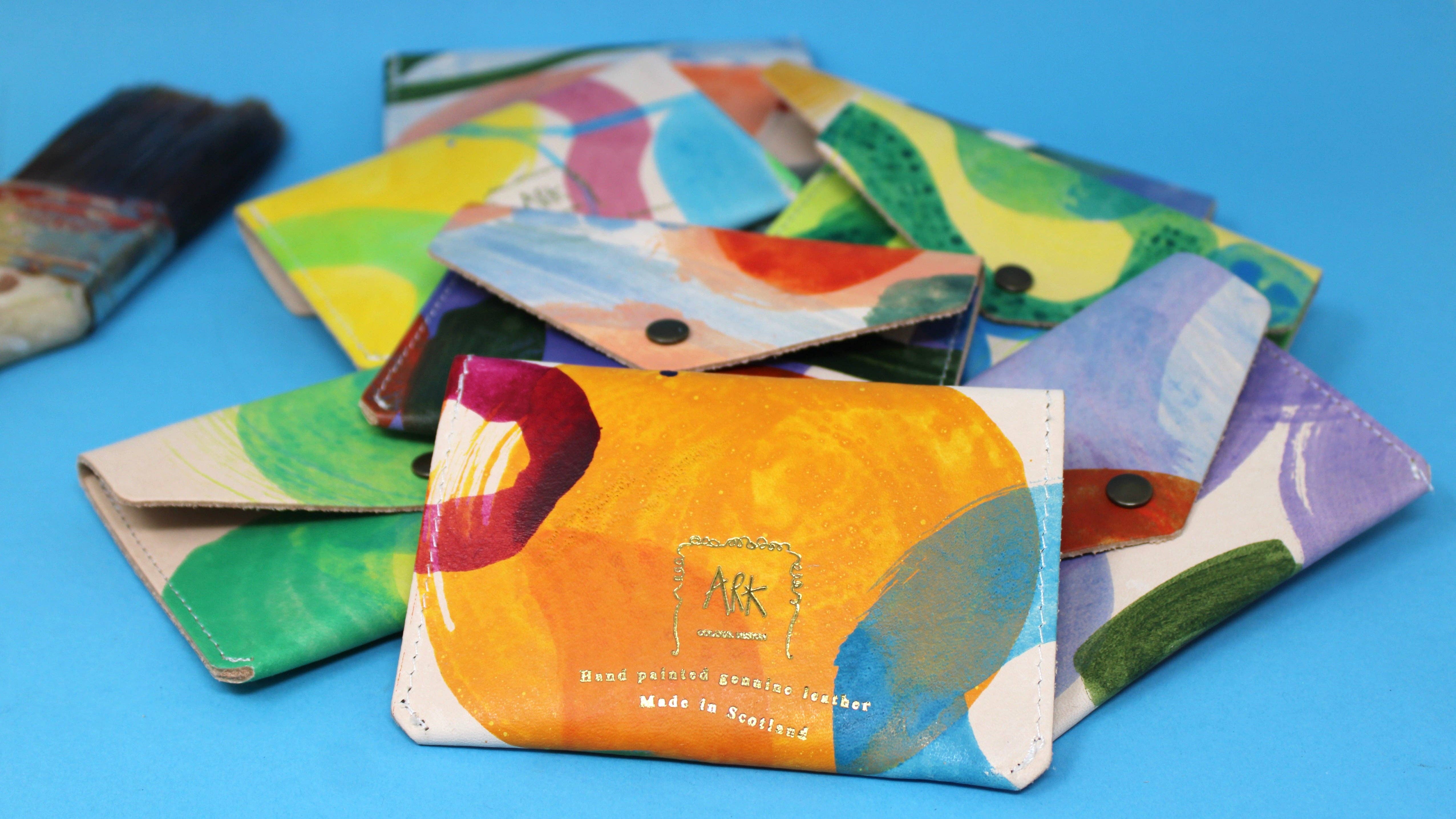 Ark Colour Design - Wholesale Coin Purse - Unisex - Hand painted Popper Purse3