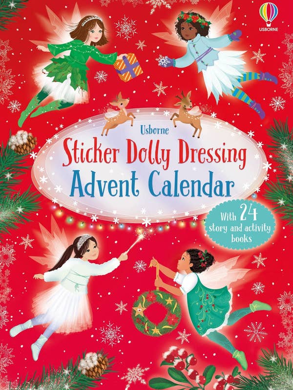 Sticker Dolly Dressing Advent Calendar : Usborne for wholesale by HarperCollins