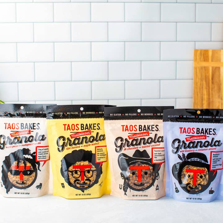 Taos Bakes - Wholesale Granola - 10 oz Granola - Wild Blueberry + Cinnamon Almond3
