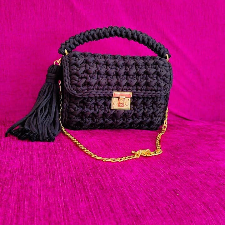 CHQEL - Wholesale Clutch Bag - Women's - CHQEL Evening Clutch Bag for Women, Handmade Crochet Wedding