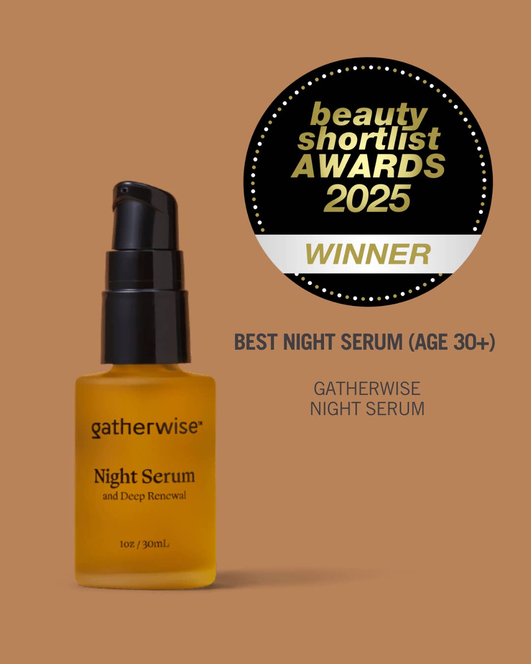 Gatherwise - Wholesale Facial Serum/Concentrate - Night Serum and Deep Renewal