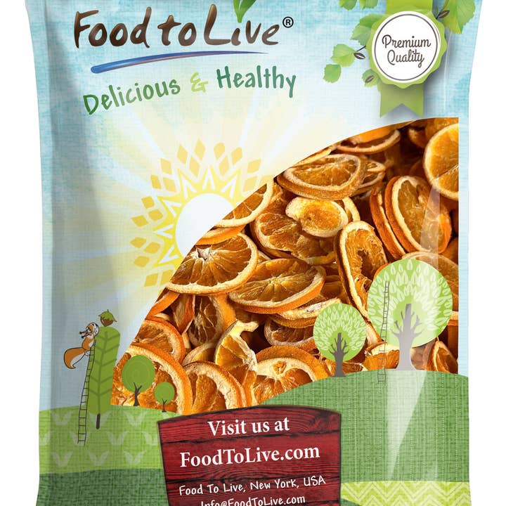 Food To Live - Wholesale Dried/dehydrated fruit - Organic Dry Orange Sliced – Vegan, Kosher, Bulk – by Food to Live9