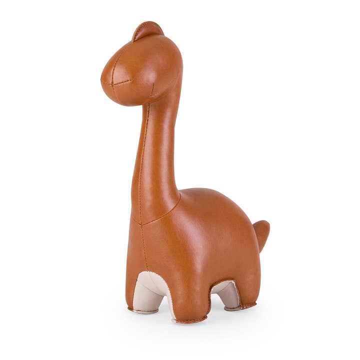 Zuny Bookend Brontosaurus Rano Tan for wholesale by Until Pty Ltd