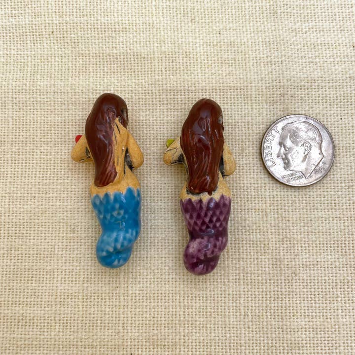 Tesoros Trading Company - Wholesale Decorative Figurine - Sirena Bead Cusco, Peru