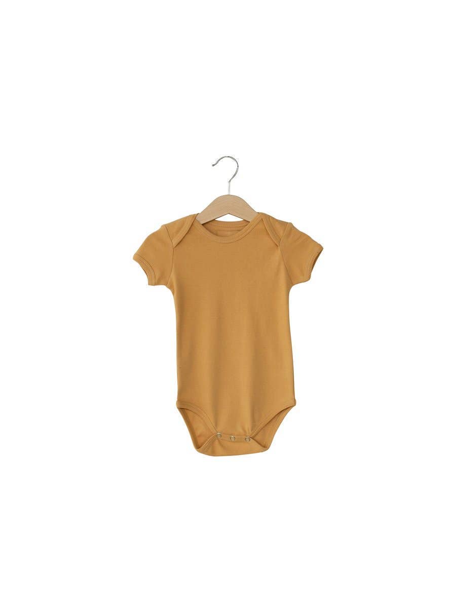 Modern Burlap - Wholesale Bodysuit (Non-Footed) - Baby - Organic Short Sleeve Bodysuit | Solids & Prints5