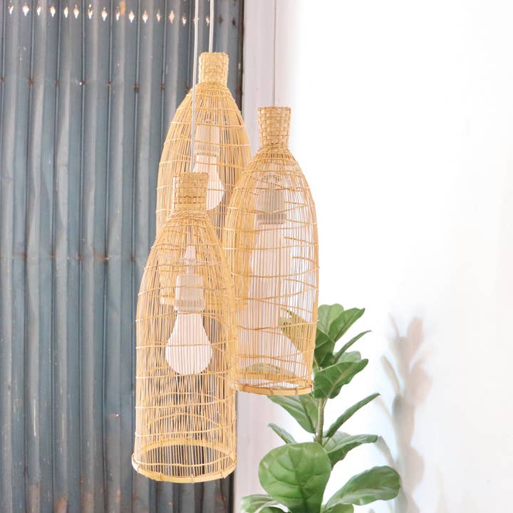 TAWEE - Bamboo Pendant Light Shade for wholesale by Thaihomeshop