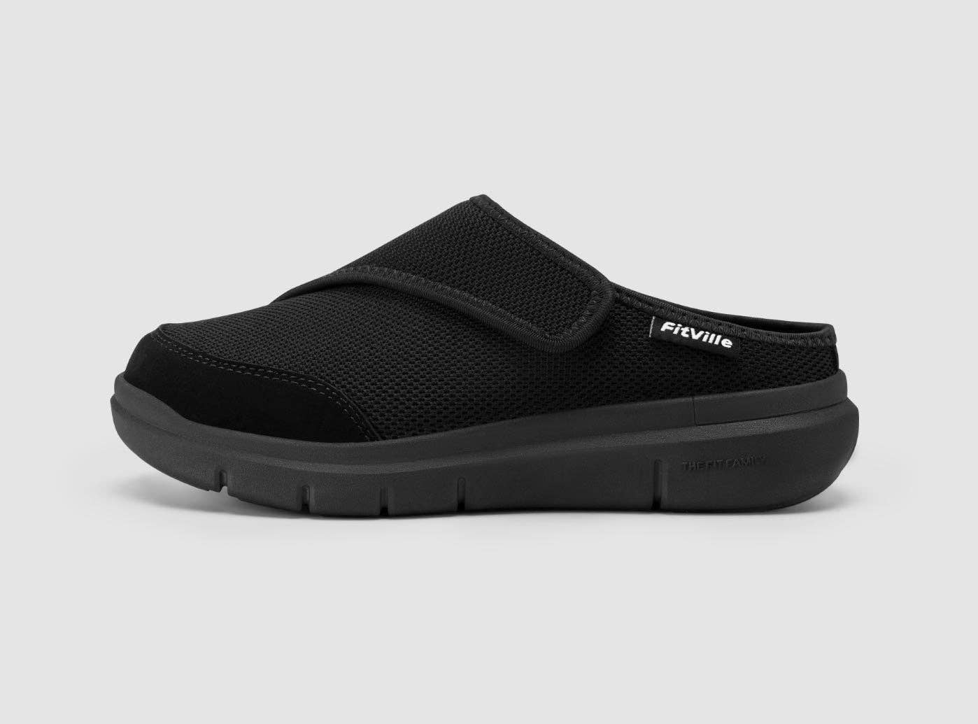 FitVille - Vente Chaussons – femme - Pantoufles FitVille EasyTop pour femmes diabétiques V57