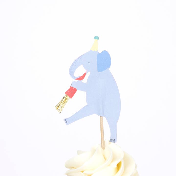 Meri Meri - Wholesale Cake/Cupcake Topper - Animal Parade Cupcake Kit2