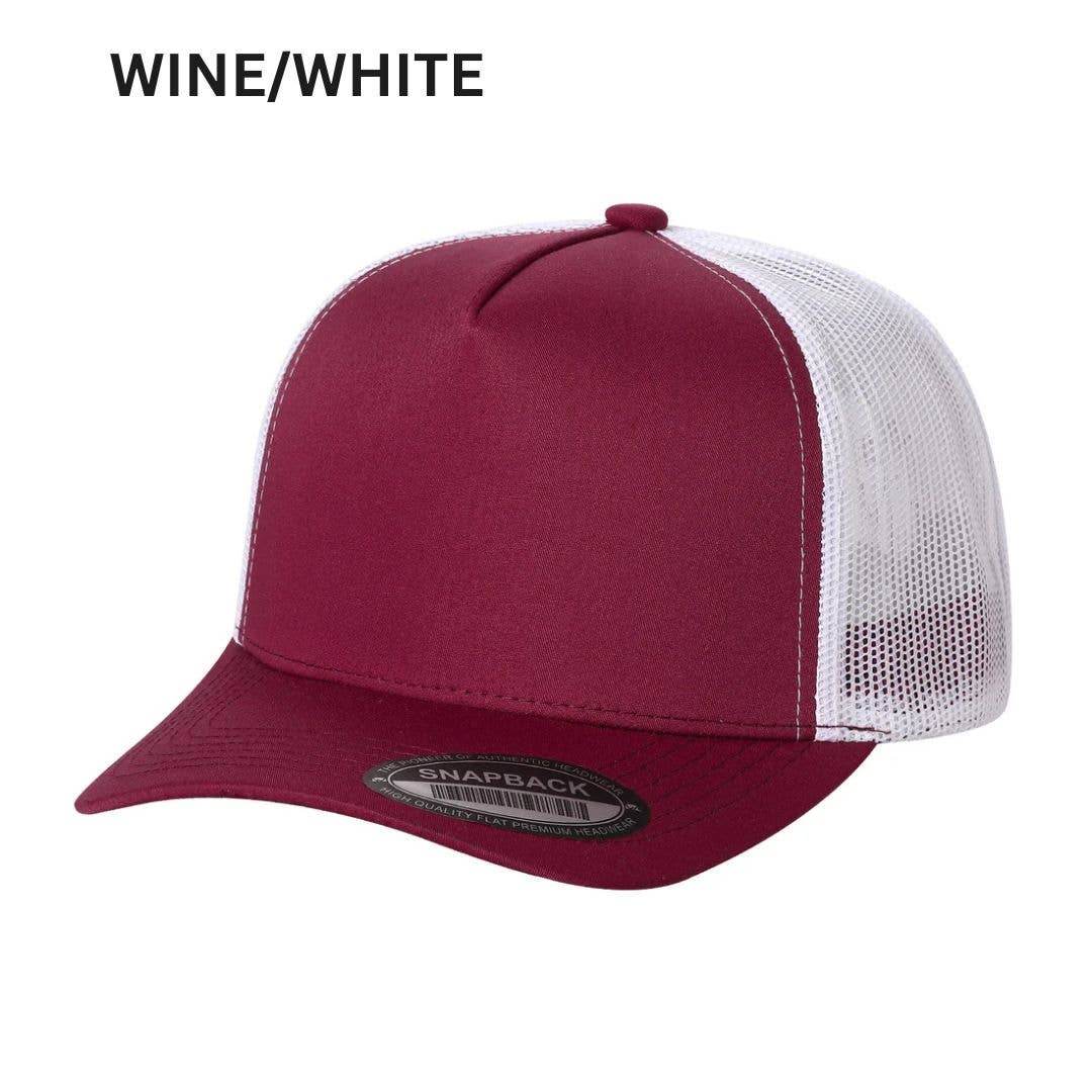 Burzip collection - Wholesale Trucker Hat - Unisex - TCM 2TONE - 5PANEL TC MESH 2TONE 5TRTM 27