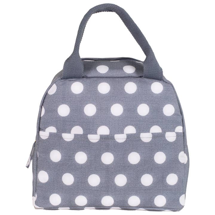 Steel Mill & Co UK - Wholesale Lunch bag/box - Lunch Tote, Textured Large Dots