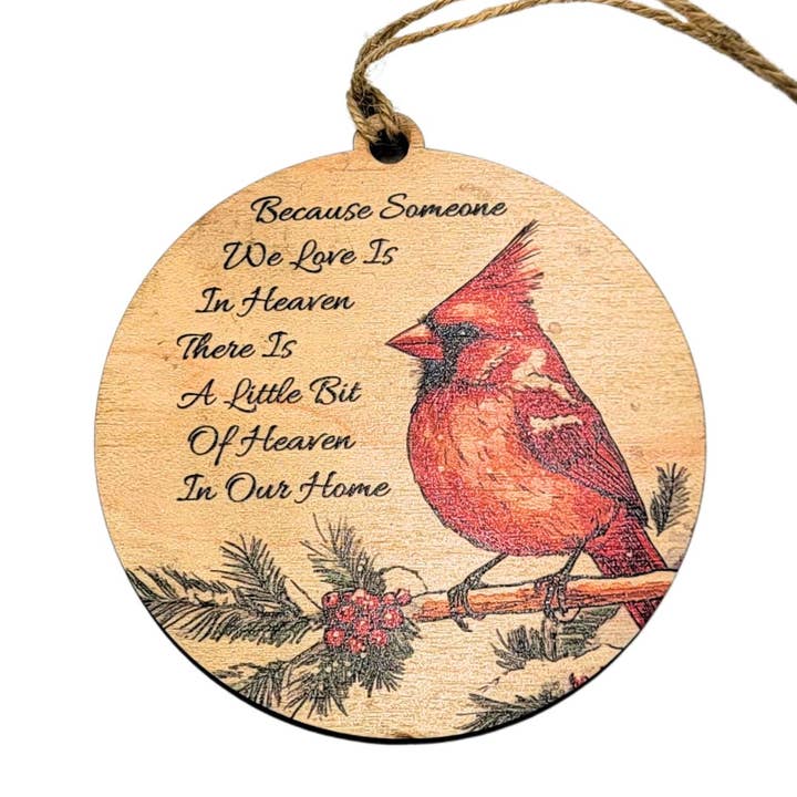 Heaven In Our Holiday Ornaments Christmas Ornaments 2025 for wholesale by Driftless Studios
