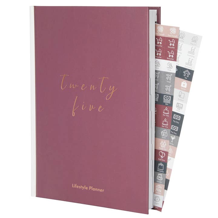 2025 Lifestyle Planner - Mauve for wholesale by Perfect Planner Company