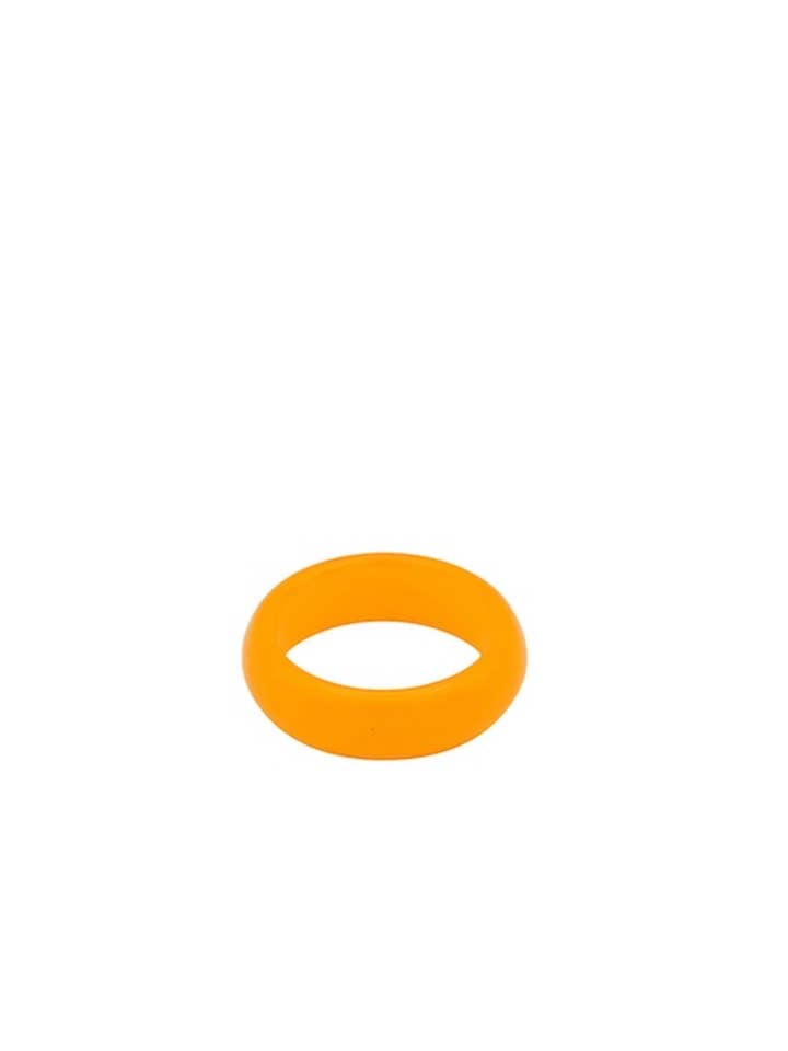 Mandarin — Orange Jade Stenring för wholesale av seree