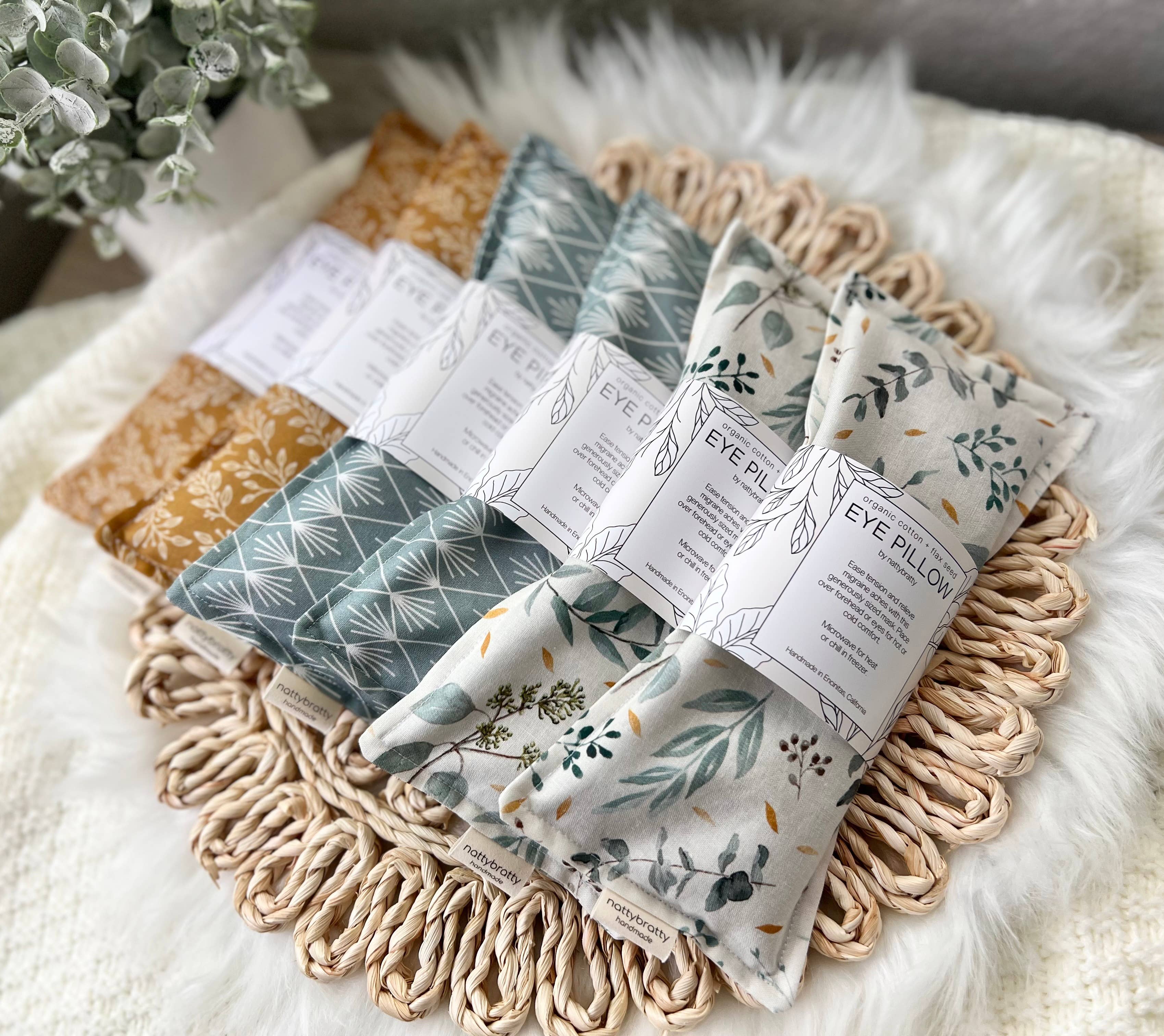 The Modern Pause - Wholesale Spa/Therapy Pillow - Eye Pillow - Sun Prints Collection6