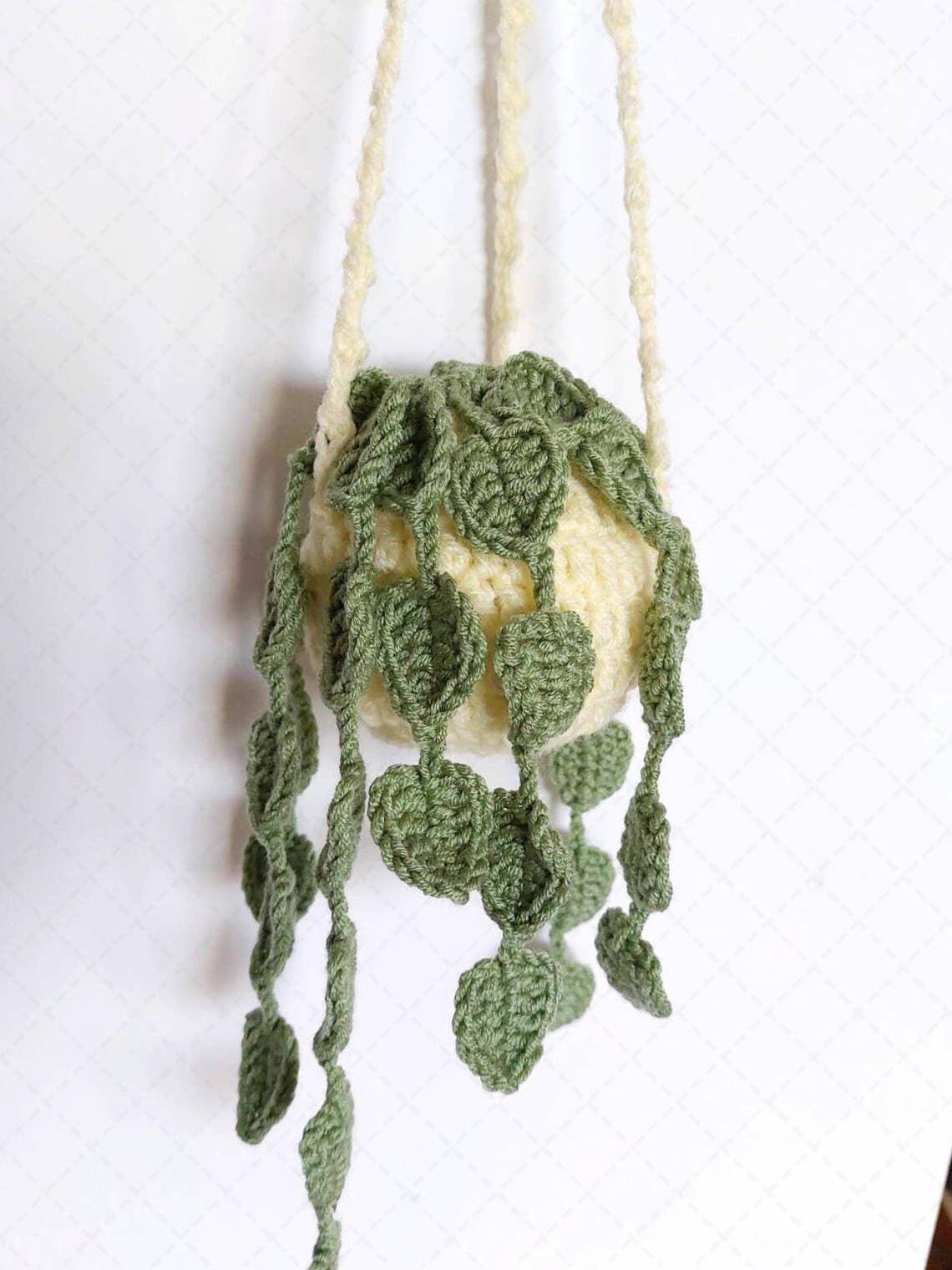 TOMOPOD LLC - Wholesale Ornament - Crochet Plant Hanging Ornament, Houseplant Decor, Home Decor2