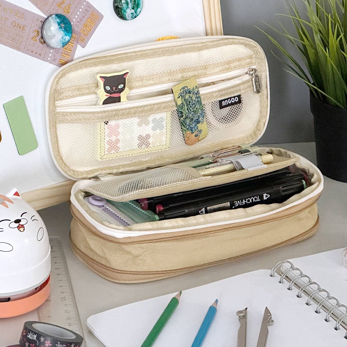 Wrapables.com - Wholesale Pencil Case/Pouch - Wrapables Large Capacity Pencil Case Expandable Pencil Pouch33