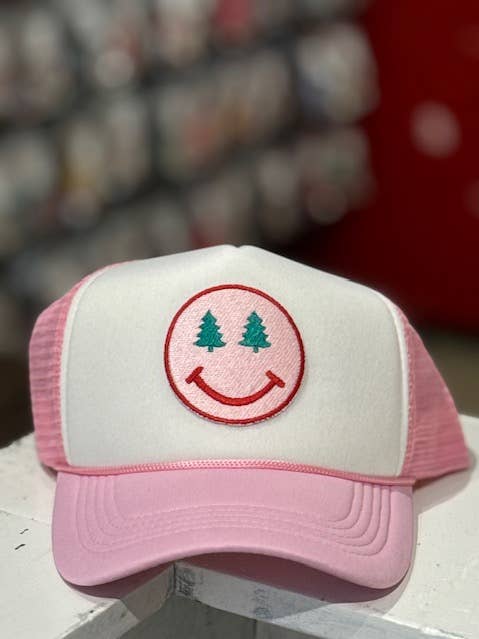 Faccina sorridente natalizia per la vendita all'ingrosso da parte di Lucky Girl TX