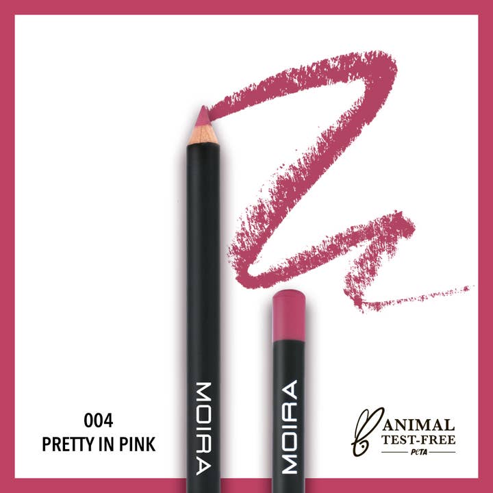 Lip Exposure Pencil - 004 Pretty In Pink for wholesale by Moira Cosmetics