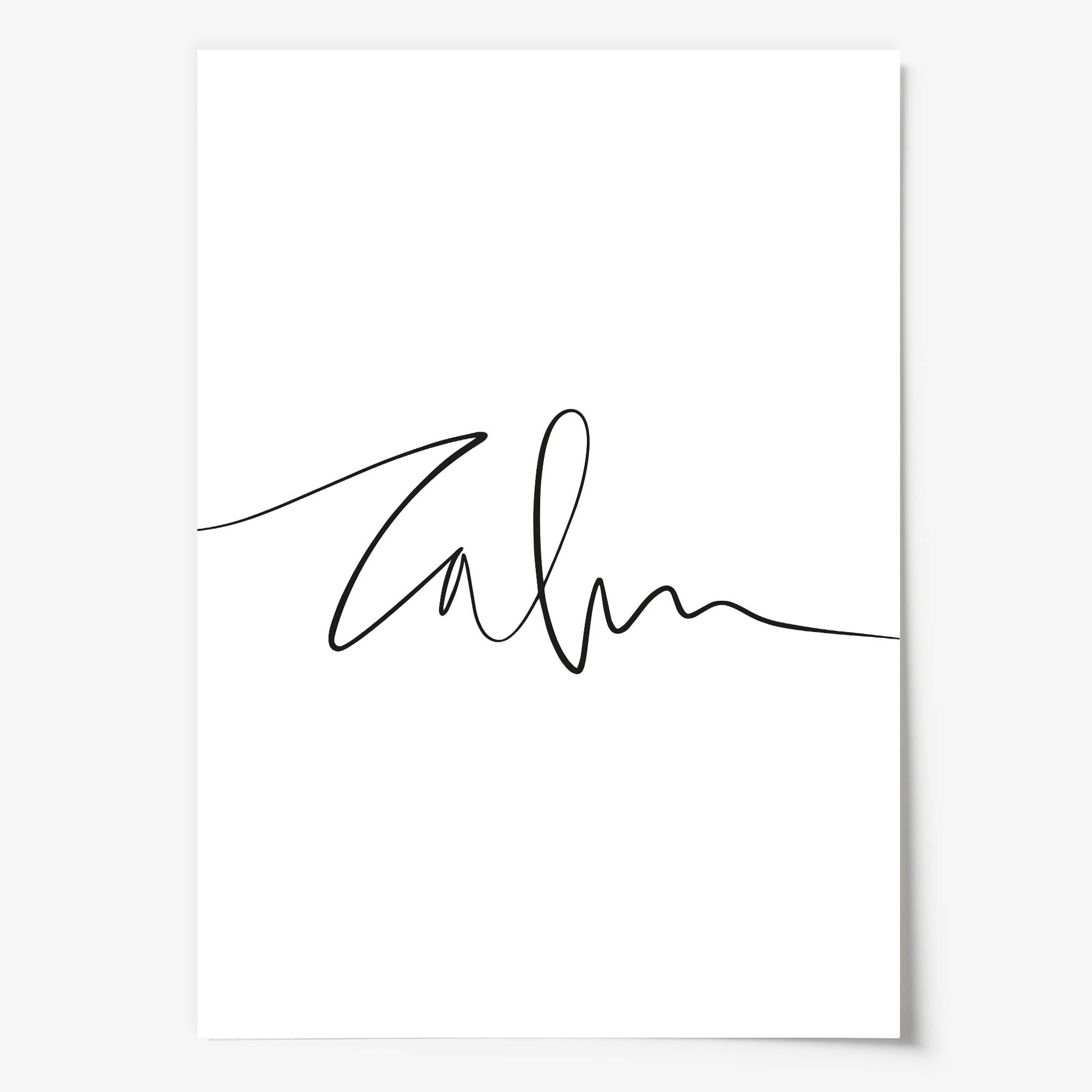 Tales by Jen – Poster por atacado – cartaz 'Calma'1