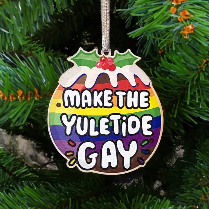 Sophie Green Artist - Wholesale Christmas Decoration - Christmas Decoration Make The Yuletide Gay