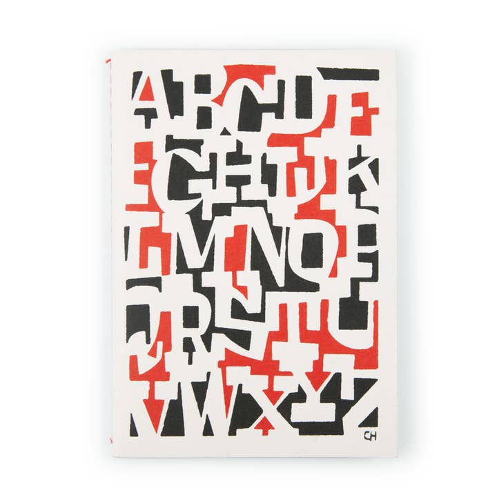 ABCDEFGHIJKLMNOPQRSTUVWXYZ | Leeres A5-Notizbuch für den Großhandel von USTUDIO Design