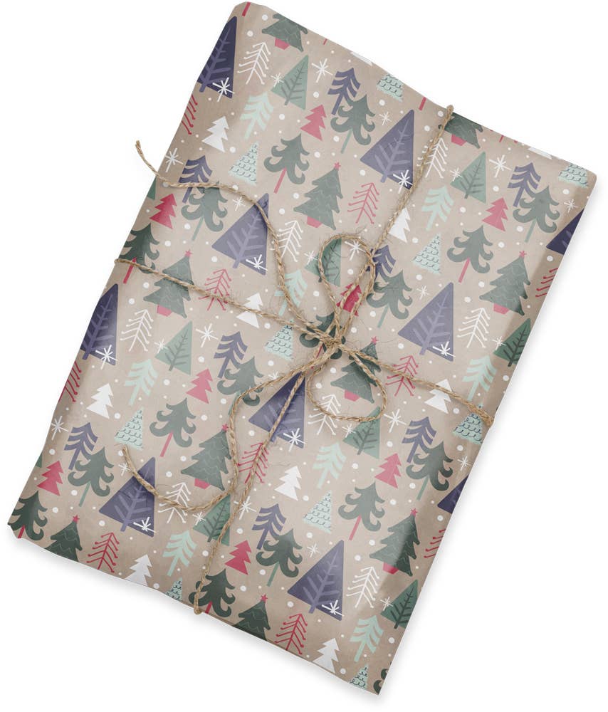 Celebration Crackers – wholesale Tissue paper – Christmas Forest 50cm x 70cm tissue1