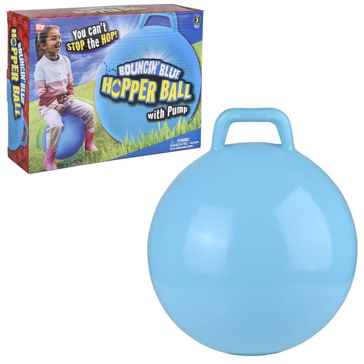 La Luna Bella - Toys - Wholesale Classic Toy - Kids - 18" Blue Hopper Ball LLB kids toys