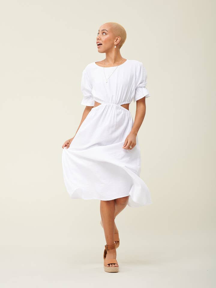 Robe midi Mila pour la vente par Someday Studio