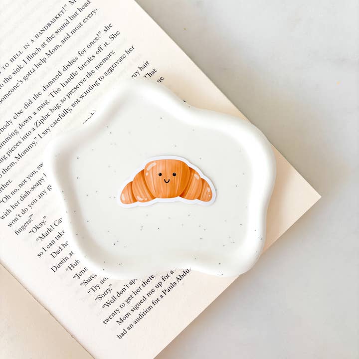 Fleurs on Sunday - Wholesale Sticker - Cute Croissant Pastry Sticker1