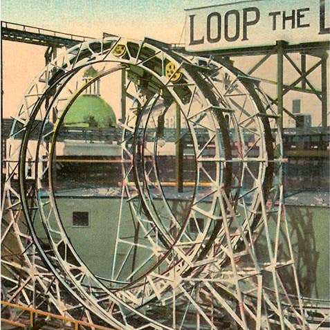 Art Print NY-49 Looping the Loop, Coney Island, New York Cit for wholesale by Found Image Press