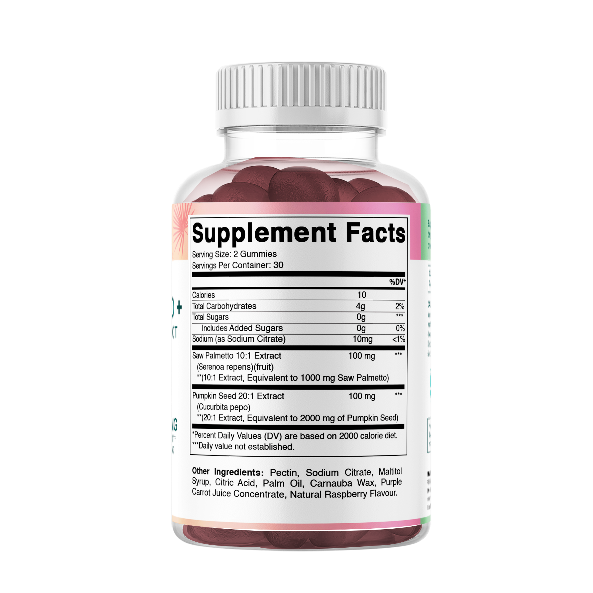 Vitamatic - Wholesale Oral Supplement/Vitamin - Vitamatic| Saw Palmetto with Pumpkin Seed  |Raspberry Flavor8
