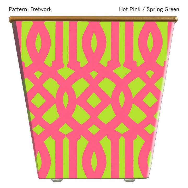 Hedge Farm Candles and Containers - Wholesale Plantenpot - Fretwork Cachepot Container Alleen14