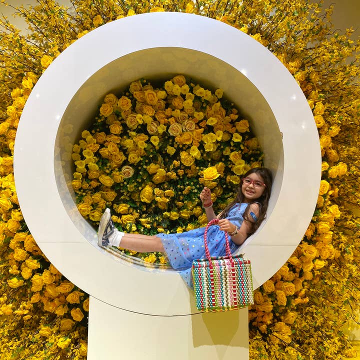 The Faria – Engroshandel Strandtaske – The Faria Håndvævede Strandtasker i Flerfarvet Genbrugsplast4