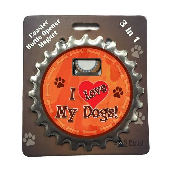 J'aime mes chiens ! Bouteille Ninja pour la vente par E&S Pets