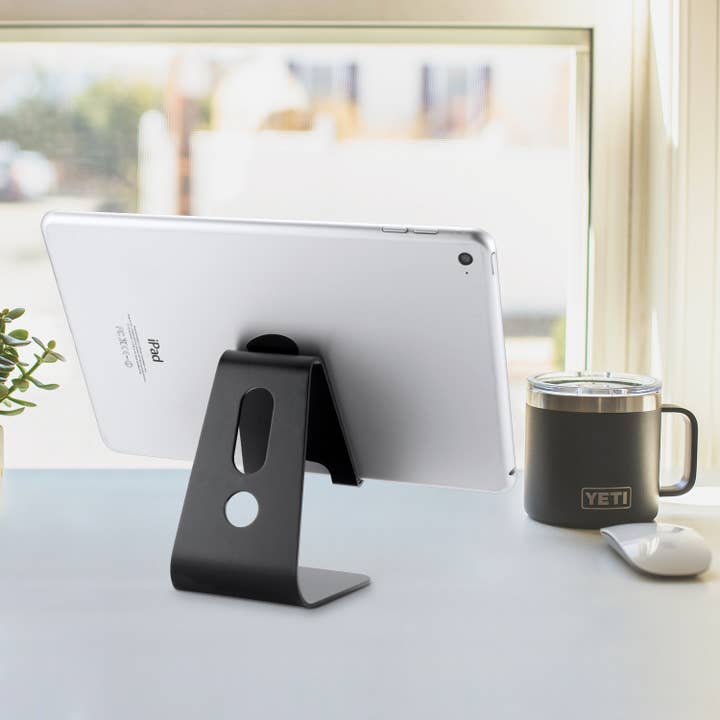 LAX Gadgets - Wholesale Phone/tablet stand - Aluminum Stand for Tablets & Phones with Retail Pack1