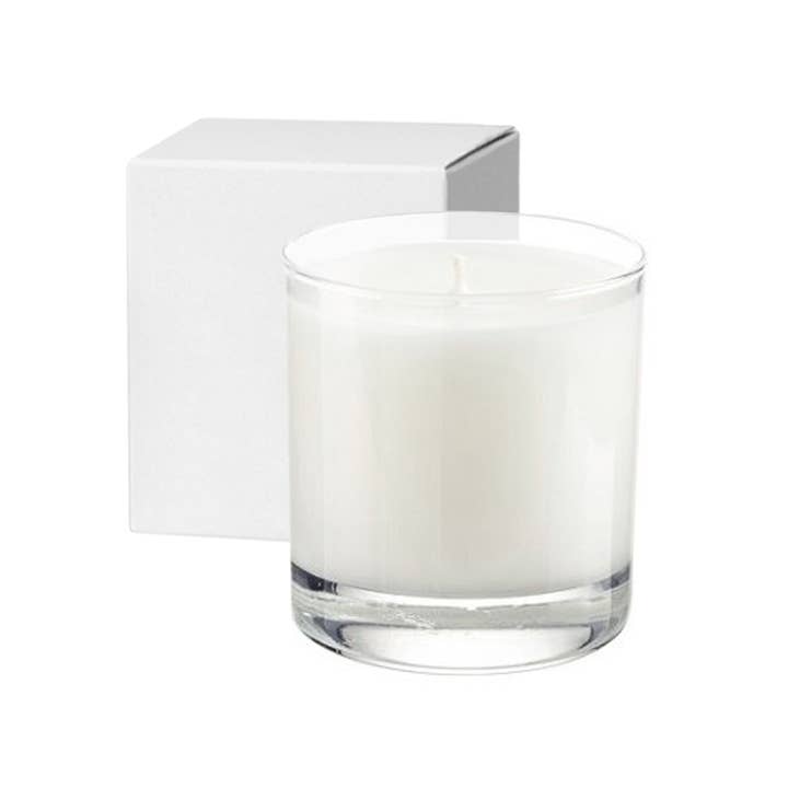 Daniella’s Candles - Vente Bougie en bocal - Bougies personnalisées avec étiquette, pots en verre transparent de 11 oz, lot de 121
