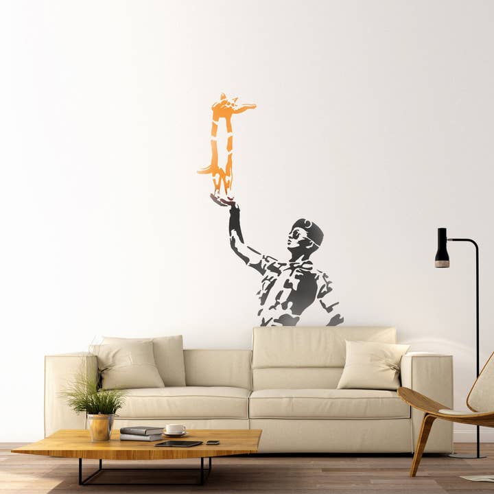 Sjabloon Muurpainting Balance per la vendita all'ingrosso da parte di Wunderwall